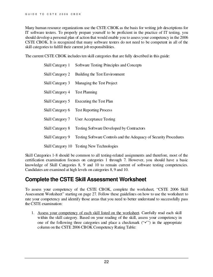 cste cbok 2006